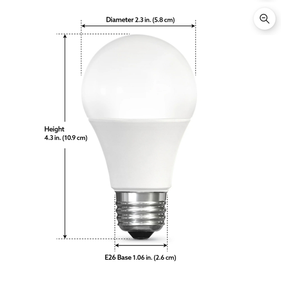 Feit Electric Smart WiFi Bulb Soft White 2700K LED 60W 3 Pack A19 NEW - Picture 8 of 9